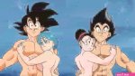 Gogeta y Bulma y chichi al fin hacen el amor