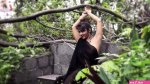 Nisha Nude Saree Model