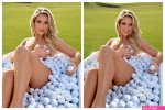 Paige Spiranac bathes nude in bath full of golf balls and tantalizingly teases fans with cheeky question