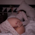 got a good orgasm before bed with a dildo
