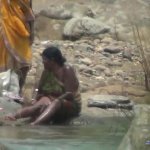 bhabhi naked bath on river