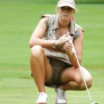 upskirt womens golf