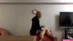 Legit Blonde Masseuse Giving in to Huge Asian Cock 1st appointment pt1